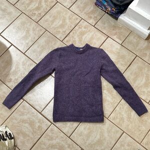 Divided Purple Sweater